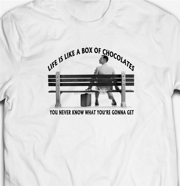forrest gump - life is like a box of chocolates movie film t-shirt tee shirt male female tee shirt
forrest gump - life is like a box of chocolates movie film t-shirt tee shirt male female tee shirt