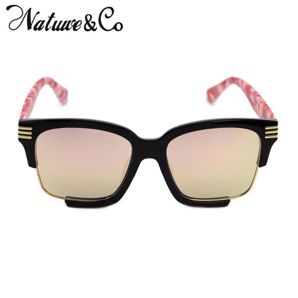 sunglasses natuwe&co fashion design retro polarized lens square oversize driving mirror glasses uv400, White;black
sunglasses natuwe&co fashion design retro polarized lens square oversize driving mirror glasses uv400, White;black