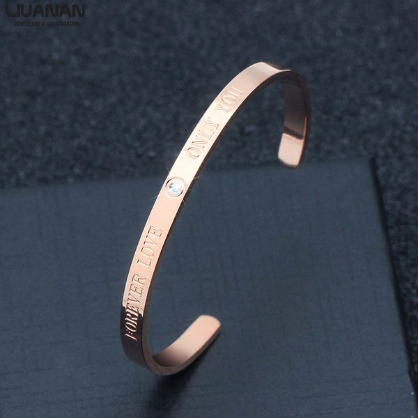 rose gold bracelet promise jewelry forever love only you valentines day gift for her girlfriend wife, Black
rose gold bracelet promise jewelry forever love only you valentines day gift for her girlfriend wife, Black