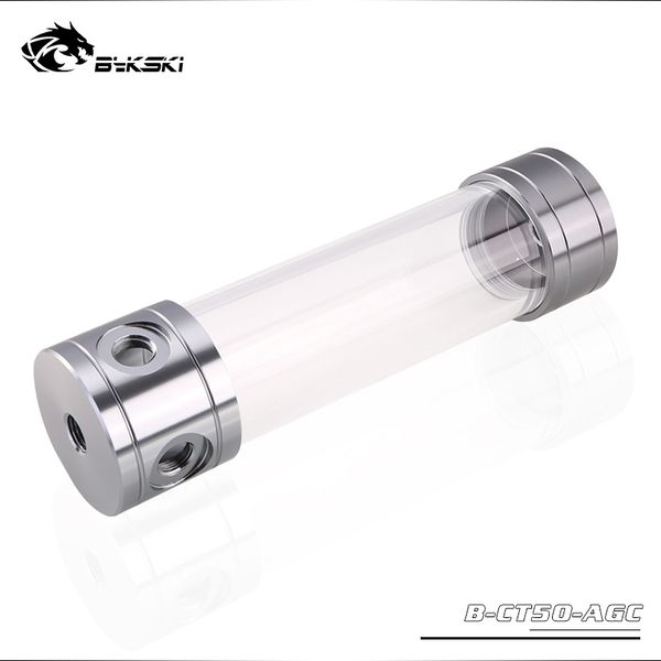fans & coolings bykski length 200mm x 50mm diameter cylindrical water-cooled tank g1/4 acrylic water coolant cooling reservoir
fans & coolings bykski length 200mm x 50mm diameter cylindrical water-cooled tank g1/4 acrylic water coolant cooling reservoir