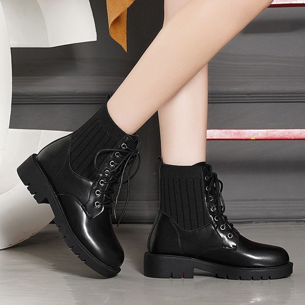 2020 winter women lace up ankle boots black platform casual shoes high sneakers knitting motorcyle booties ladies shoe 8637g
2020 winter women lace up ankle boots black platform casual shoes high sneakers knitting motorcyle booties ladies shoe 8637g
