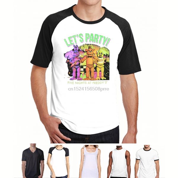 custom personality men's t-shirt five nights at freddy's let's party boys youth t-shirt fashion punk t-shirt leisure
custom personality men's t-shirt five nights at freddy's let's party boys youth t-shirt fashion punk t-shirt leisure
