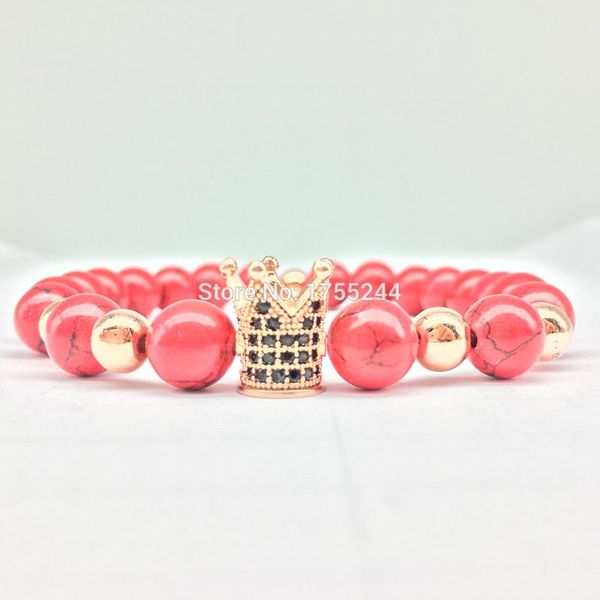 cz0045 2020 new design zircon crown bracelet trendy red tuquoise bracelet fashion energy women`s yoga balance, Black
cz0045 2020 new design zircon crown bracelet trendy red tuquoise bracelet fashion energy women`s yoga balance, Black