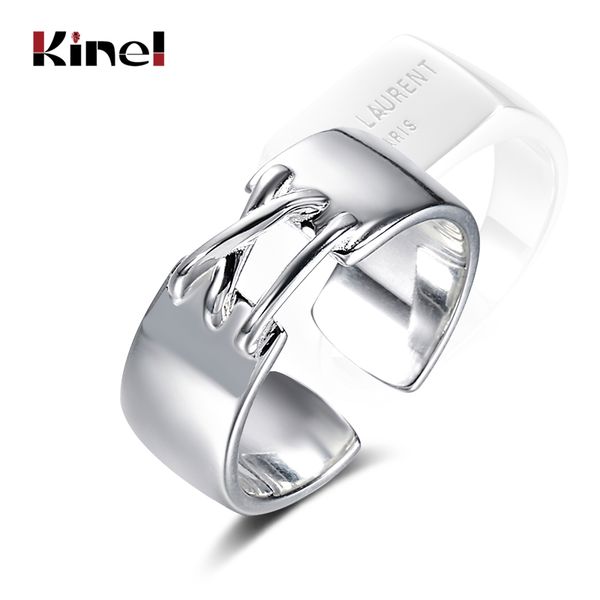 kinel 2020 new arrival 100% 925 sterling silver punk rings for women size 5 6 7 8 9 ring fine jewelry, Golden;silver
kinel 2020 new arrival 100% 925 sterling silver punk rings for women size 5 6 7 8 9 ring fine jewelry, Golden;silver