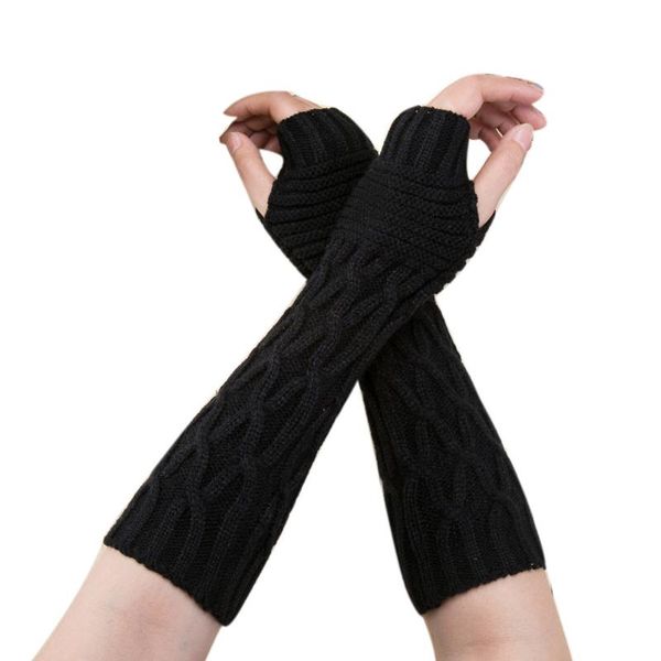 knitted women winter gloves handschoenen solid long gloves mittens fingerless wrist arm warmer d91007, Blue;gray
knitted women winter gloves handschoenen solid long gloves mittens fingerless wrist arm warmer d91007, Blue;gray