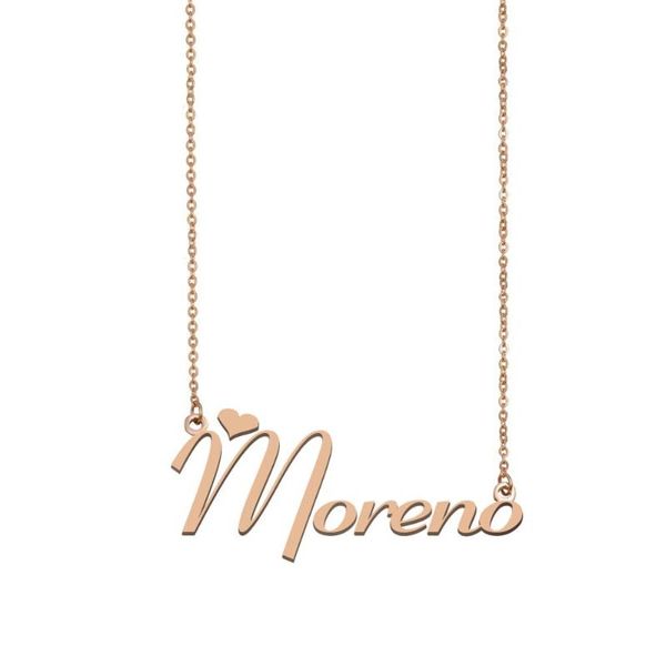 pendant necklaces moreno name necklace , custom for women girls friends birthday wedding christmas mother days gift, Silver
pendant necklaces moreno name necklace , custom for women girls friends birthday wedding christmas mother days gift, Silver