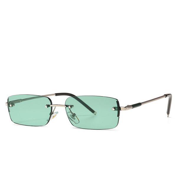 2020 design fashion small square sunglasses men women vintage metal rimless rectangle glasses for female uv400, White;black
2020 design fashion small square sunglasses men women vintage metal rimless rectangle glasses for female uv400, White;black