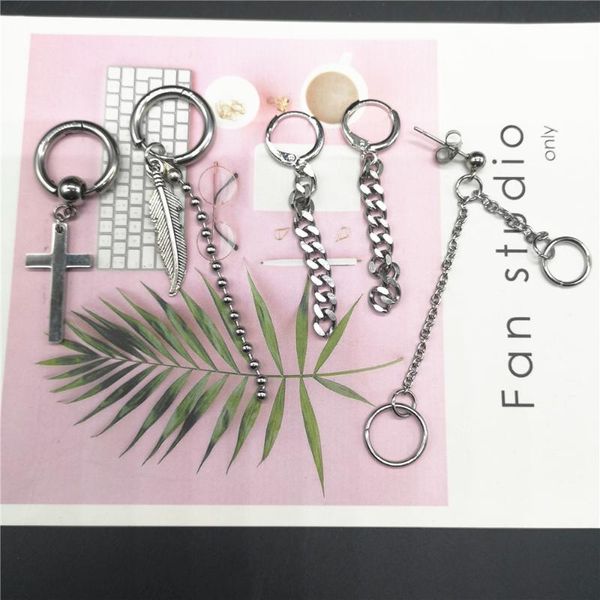 kpop dna korean punk 5 pcs/set bangtan v kim tae hyung titanium stainless steel tassel earrings for men and women, Silver
kpop dna korean punk 5 pcs/set bangtan v kim tae hyung titanium stainless steel tassel earrings for men and women, Silver