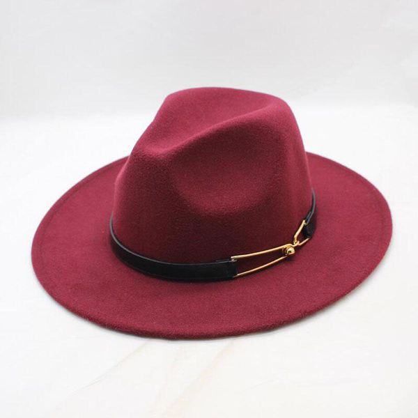 suogry wide brim autumn female fashion jazz cap winter fashion wool fedora hat for women chapeau femme black hats for men, Blue;gray
suogry wide brim autumn female fashion jazz cap winter fashion wool fedora hat for women chapeau femme black hats for men, Blue;gray