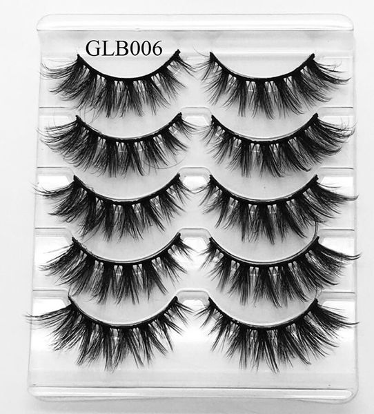 false eyelashes 5 pairs 3d soft faux mink hair natural fake eyelash crisscross wispy fluffy lashes extension eye makeup tools
false eyelashes 5 pairs 3d soft faux mink hair natural fake eyelash crisscross wispy fluffy lashes extension eye makeup tools