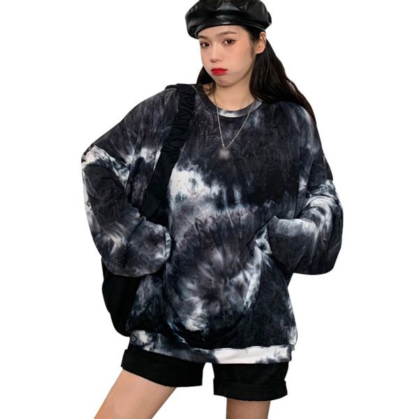 повседневный футболках корейский стиль gradient женский тенниска tie-dye вокруг шеи сыпучие случайный с длинными рукавами футболки top femme, White
повседневный футболках корейский стиль gradient женский тенниска tie-dye вокруг шеи сыпучие случайный с длинными рукавами футболки top femme, White