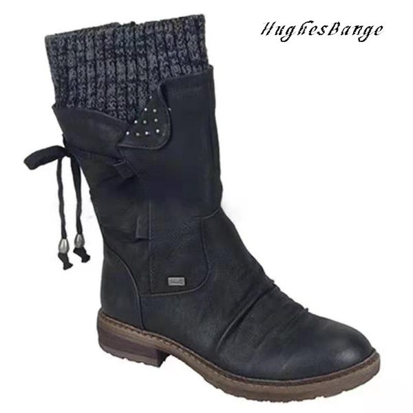 boots snow women shoes fashion plus size tube fall / winter 2021 thick low heel joker comfort back strap retro wool mouth, Black
boots snow women shoes fashion plus size tube fall / winter 2021 thick low heel joker comfort back strap retro wool mouth, Black