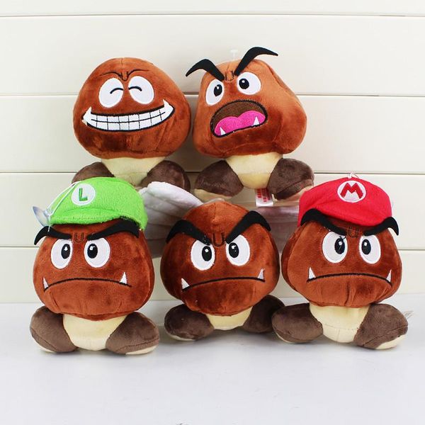 1pcs super mario bros plush goomba stuffed plush soft doll toy 13cm with sucker
1pcs super mario bros plush goomba stuffed plush soft doll toy 13cm with sucker