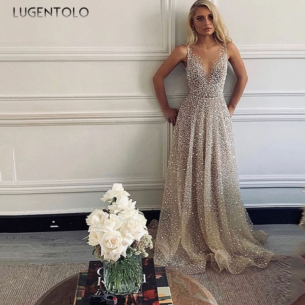 casual dresses lugentolo womensparty dress sequins sleeveless solid tank high waist summer fashion big swing floor-length, Black;gray
casual dresses lugentolo womensparty dress sequins sleeveless solid tank high waist summer fashion big swing floor-length, Black;gray
