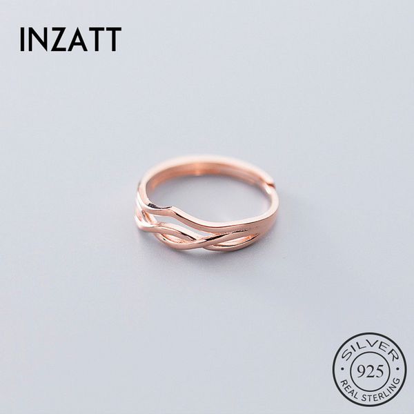 cluster rings inzareal 925 sterling silver wave geometric adjustable ring for women party fine jewelry minimalist accessories gift, Golden;silver
cluster rings inzareal 925 sterling silver wave geometric adjustable ring for women party fine jewelry minimalist accessories gift, Golden;silver