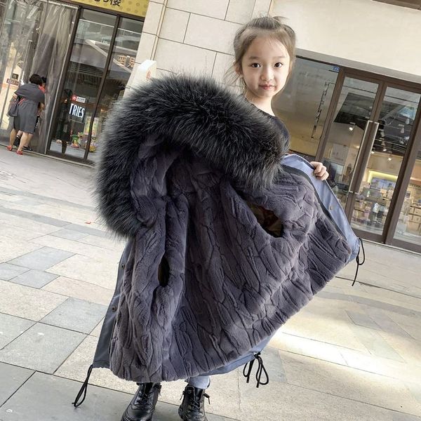 2020 winter children girls boys thick warm fur coat kids girls faux fur liner hodded jacket teenage boys fashion parkas k36, Blue;gray
2020 winter children girls boys thick warm fur coat kids girls faux fur liner hodded jacket teenage boys fashion parkas k36, Blue;gray