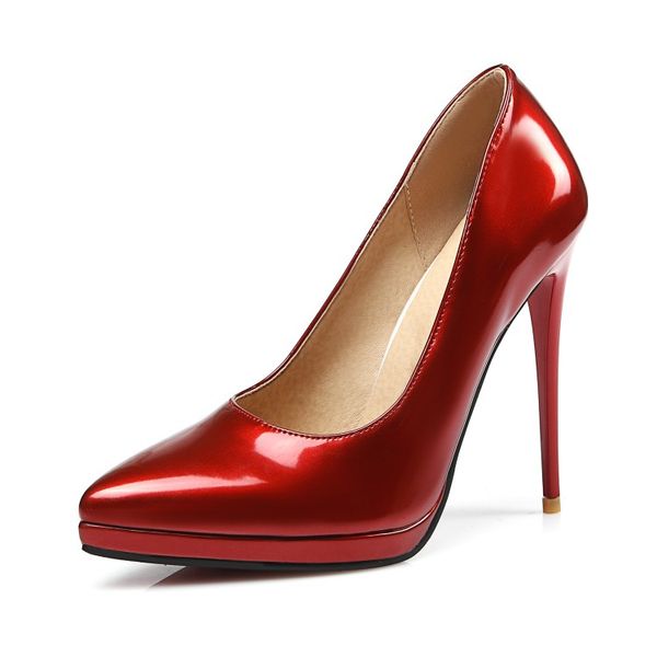 big size pointed and shallow single shoes ladies high heels women shoes woman pumps, Black 
big size pointed and shallow single shoes ladies high heels women shoes woman pumps, Black