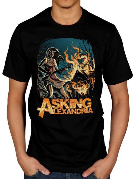 официальный asking alexandria am i безумный t-shirt afterlife black shadow relentles (1