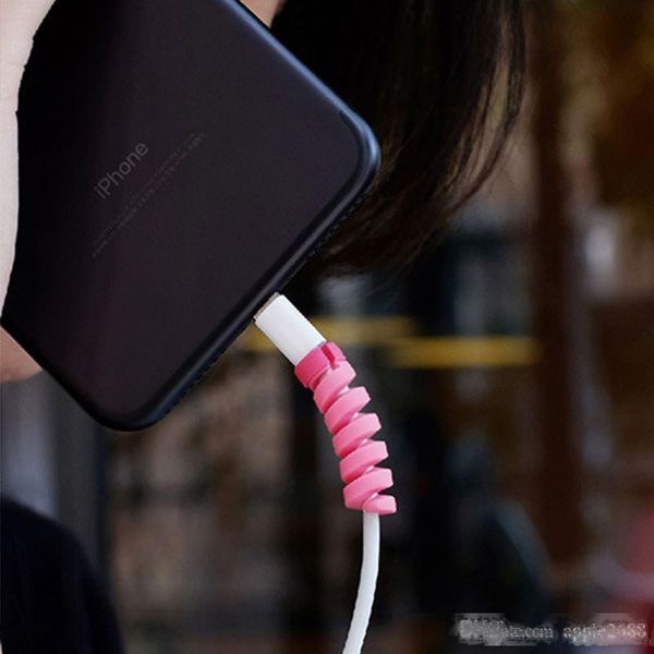 spiral data line protector, earphone wire, mac power supply line, anti winding device, charging line, data line protection sleeve. 
spiral data line protector, earphone wire, mac power supply line, anti winding device, charging line, data line protection sleeve.