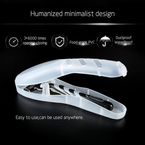 razor container storage box practical plastic clear transparent collection case kitchen storage home storage organization
razor container storage box practical plastic clear transparent collection case kitchen storage home storage organization