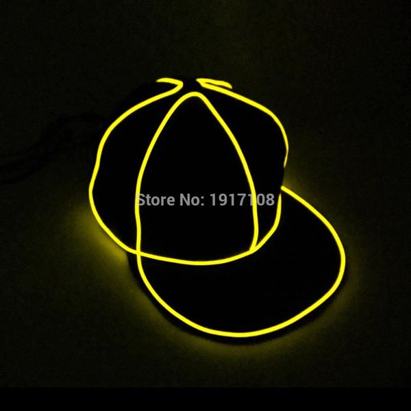 party hats bboy hip-hop caps baseball glowing cap cotton el hat led for halloween
party hats bboy hip-hop caps baseball glowing cap cotton el hat led for halloween