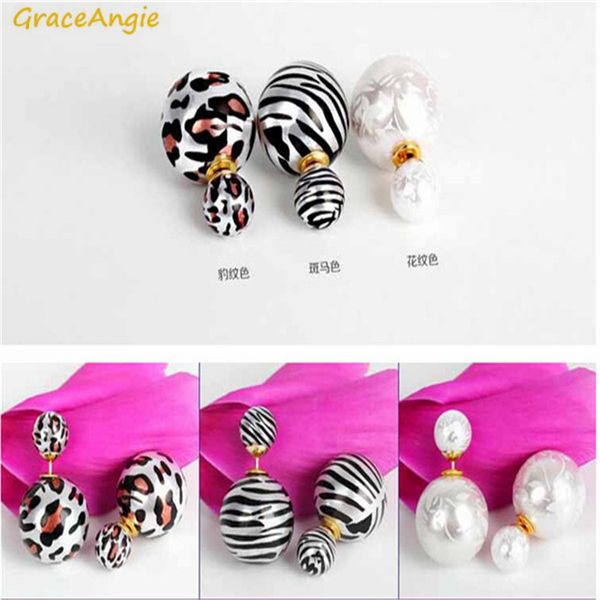 1pair polka dot leopard zebra flower print artificial pearl stud earrings exquisite women jewelry for wedding date party gift, Golden;silver
1pair polka dot leopard zebra flower print artificial pearl stud earrings exquisite women jewelry for wedding date party gift, Golden;silver