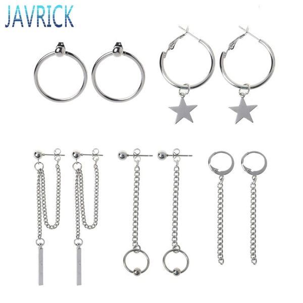 korea jewelry kpop hip hop punk titanium steel tassel chain drop earring kit f3md, Silver
korea jewelry kpop hip hop punk titanium steel tassel chain drop earring kit f3md, Silver