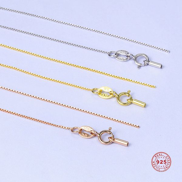 doreen box 925 sterling silver necklace box chains necklace fashion wild korean fresh silver clavicle chain rose gold color 1 pc
doreen box 925 sterling silver necklace box chains necklace fashion wild korean fresh silver clavicle chain rose gold color 1 pc