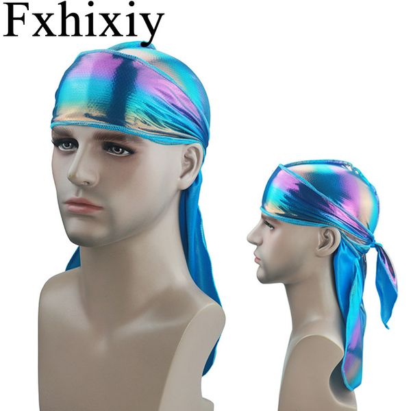 new colorful long du-rag turban bandanas men's laser satin silky durag hip hop headwrap durag do doo rag pirate hat, Blue;gray
new colorful long du-rag turban bandanas men's laser satin silky durag hip hop headwrap durag do doo rag pirate hat, Blue;gray