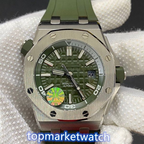 13 color luxury watch 42mm 15710 royal oak offshore automatic watch rubber strap mens watches 2813 movement men watch wristwatch watches, Slivery;brown
13 color luxury watch 42mm 15710 royal oak offshore automatic watch rubber strap mens watches 2813 movement men watch wristwatch watches, Slivery;brown