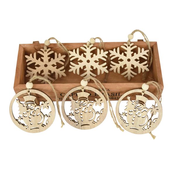 christmas decorations 3pcs/set tree wood pendant ornament snowman snowflake elk diy wooden craft party gift hanging decoration
christmas decorations 3pcs/set tree wood pendant ornament snowman snowflake elk diy wooden craft party gift hanging decoration