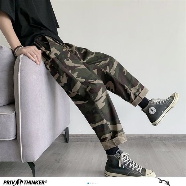 men's camouflage harem sports pants 2020 autumn korean man loose ankle-length trousers streetwear male casual pants, Black
men's camouflage harem sports pants 2020 autumn korean man loose ankle-length trousers streetwear male casual pants, Black
