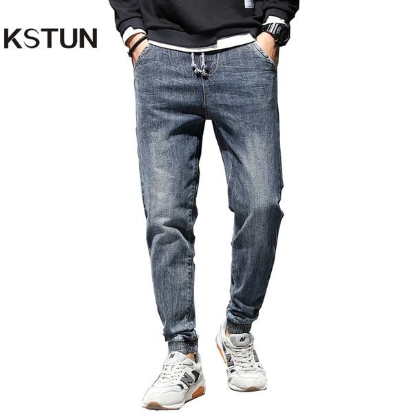 men's jeans relaxed tapered harem pants streetwear drawstring elastic waist casual joggers pants loose fit men's jeans trousers, Blue
men's jeans relaxed tapered harem pants streetwear drawstring elastic waist casual joggers pants loose fit men's jeans trousers, Blue