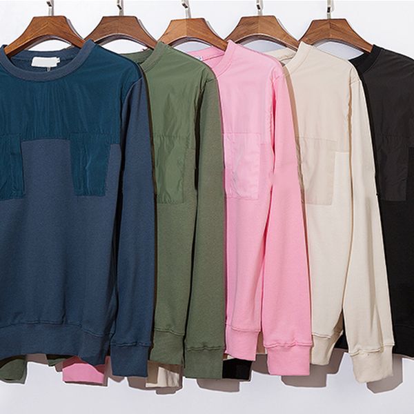 brand designer sweater #9920 nylon patchwork sweater classical long sleeve round neck causal hoodies 5color -xxl, White;black
brand designer sweater #9920 nylon patchwork sweater classical long sleeve round neck causal hoodies 5color -xxl, White;black