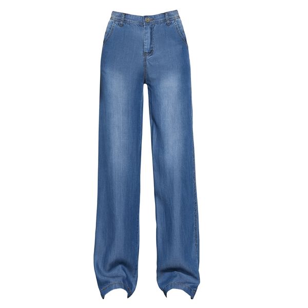 women's jeans 2021 spring and summer high waist thin section loose casual large size straight pants, Blue
women's jeans 2021 spring and summer high waist thin section loose casual large size straight pants, Blue
