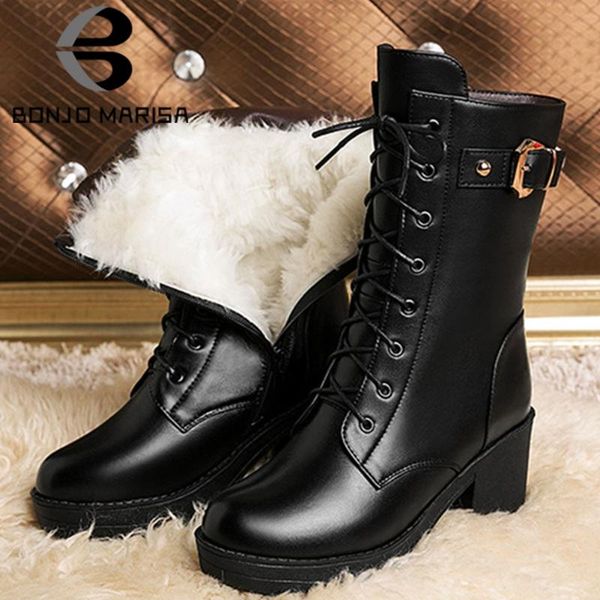 boots bonjomarisa female lace up square heel buckle warm winter high heels casual daily women classic shoes woman, Black
boots bonjomarisa female lace up square heel buckle warm winter high heels casual daily women classic shoes woman, Black