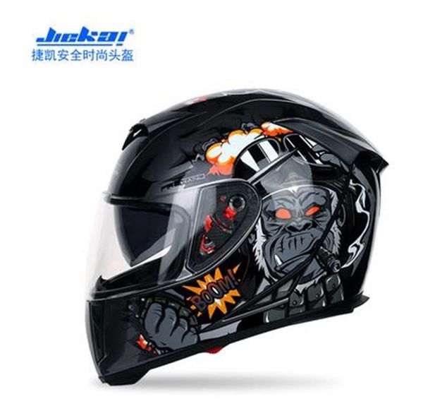 in 2020 jiekai motorcycle helmet male rider full face helmet full face anti-fog helmet anti-fall locomotive personality cool
in 2020 jiekai motorcycle helmet male rider full face helmet full face anti-fog helmet anti-fall locomotive personality cool