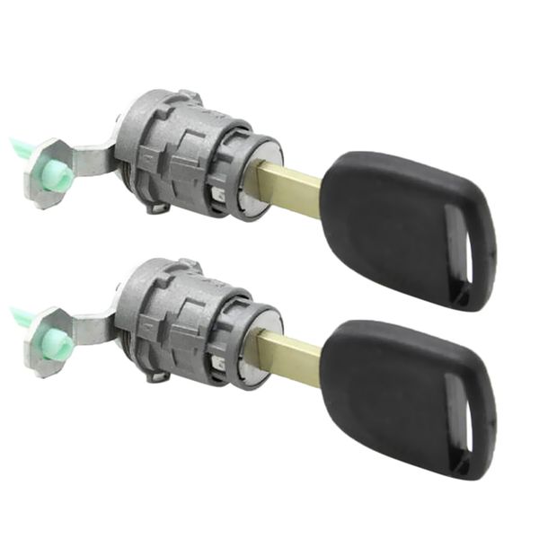 left & right driver side door lock 2 keys
left & right driver side door lock 2 keys