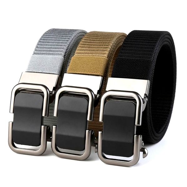 tactical belt men nylon army outdoor metal buckle belts male cinto automatic buckle waist strap belt ceintures, Black;brown
tactical belt men nylon army outdoor metal buckle belts male cinto automatic buckle waist strap belt ceintures, Black;brown