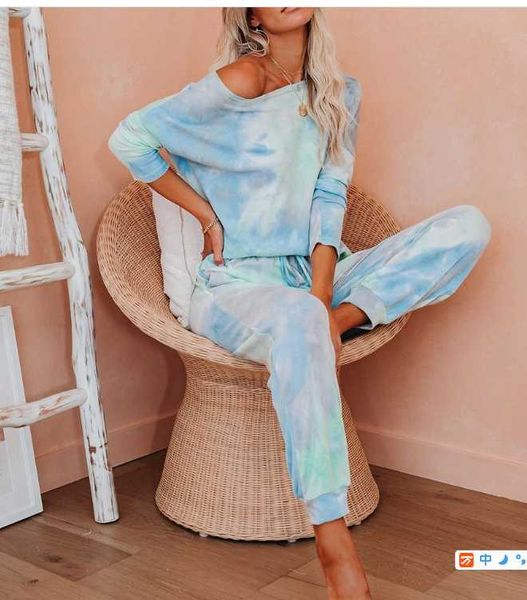2pcs женщины повседневная мода tie-краситель outfit с длинным рукавом вокруг шеи футболку drawstring брюки с slant карманы для dailywear, Gray
2pcs женщины повседневная мода tie-краситель outfit с длинным рукавом вокруг шеи футболку drawstring брюки с slant карманы для dailywear, Gray