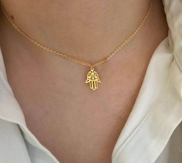 pendant necklaces arabic soy hamsa hand necklace women men amulet stainless steel gold color of fatima choker islamic jewelry, Silver
pendant necklaces arabic soy hamsa hand necklace women men amulet stainless steel gold color of fatima choker islamic jewelry, Silver