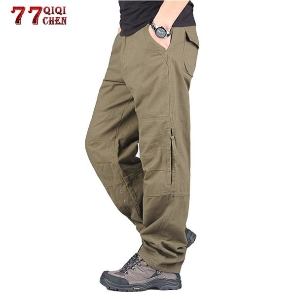 2020 cargo pants men spring autumn casual cotton long trousers streetwear army straight slacks joggers military tactical pants, Black
2020 cargo pants men spring autumn casual cotton long trousers streetwear army straight slacks joggers military tactical pants, Black