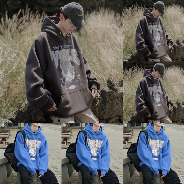 мужская 2020 новых осенью мужские свитера с капюшоном свитер мультфильм печатных рыхлый длинный рукав пальто вскользь пальто o8jvs, Black
мужская 2020 новых осенью мужские свитера с капюшоном свитер мультфильм печатных рыхлый длинный рукав пальто вскользь пальто o8jvs, Black
