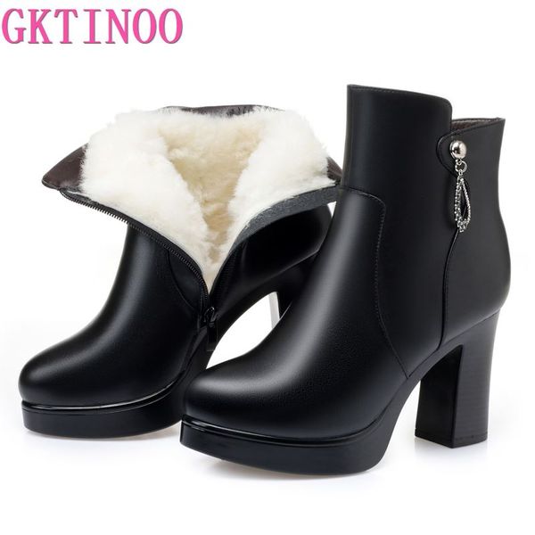 gktinoo natural genuine leather shoes woman high heels rhinestone elegant fashion boots warm wool snow boots women, Black
gktinoo natural genuine leather shoes woman high heels rhinestone elegant fashion boots warm wool snow boots women, Black