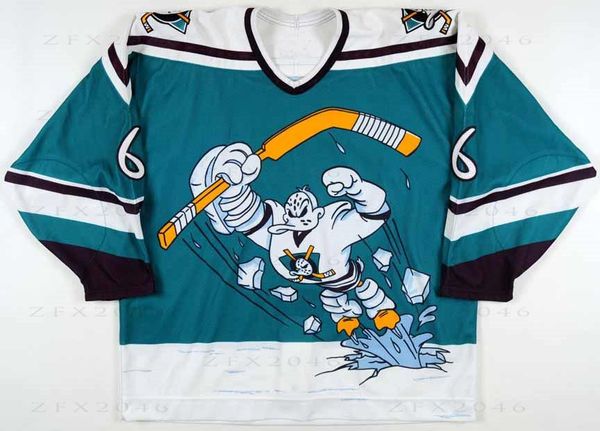 custom 1995 96 don mcsween anaheim mighty ducks game worn hockey jersey wild wing alternate team letter stitched logos embroidered, Black;red
custom 1995 96 don mcsween anaheim mighty ducks game worn hockey jersey wild wing alternate team letter stitched logos embroidered, Black;red