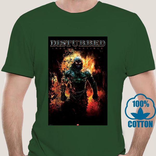 0518d disturbed shirt indestructible inspired design street wear t-shirt