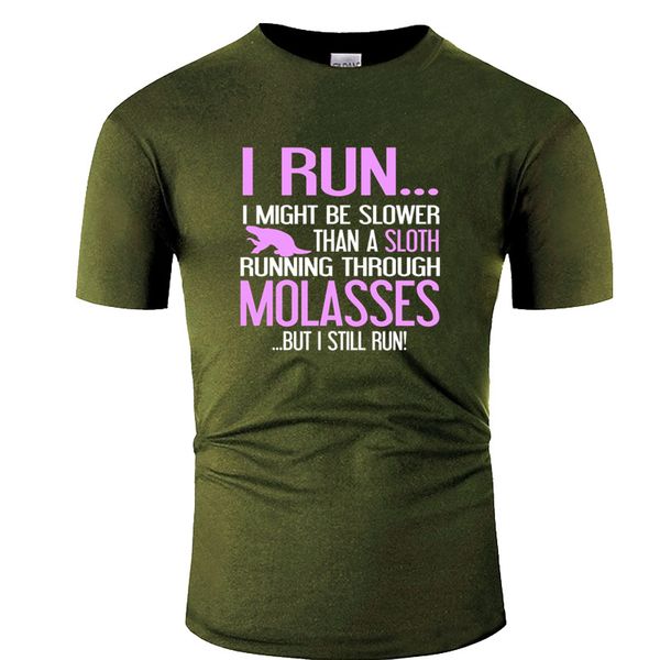 funny run slower than a sloth running through molass t shirt homme unique men's tshirts s~3xl tshirt fitted tee top
funny run slower than a sloth running through molass t shirt homme unique men's tshirts s~3xl tshirt fitted tee top