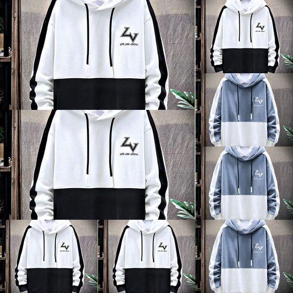 2020 new autumn men's sweater ins trendy all-match sports hooded loose youth fashion wear wearsweater casual wear casual clothes pg8tt, Black
2020 new autumn men's sweater ins trendy all-match sports hooded loose youth fashion wear wearsweater casual wear casual clothes pg8tt, Black