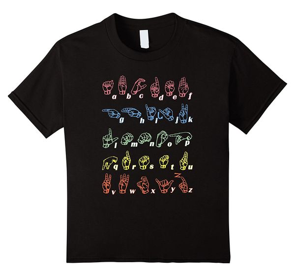 2019 new summer охладить tee рубашка жестового языка t-shirt asl учитель ручной алфавит обучения tee хлопок футболки
2019 new summer охладить tee рубашка жестового языка t-shirt asl учитель ручной алфавит обучения tee хлопок футболки