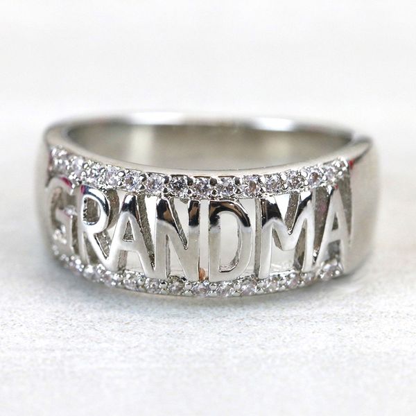 fashion hip hop style grandma letter rings jewelry classic women zircon ring for female mother's day gift 30n963, Golden;silver
fashion hip hop style grandma letter rings jewelry classic women zircon ring for female mother's day gift 30n963, Golden;silver